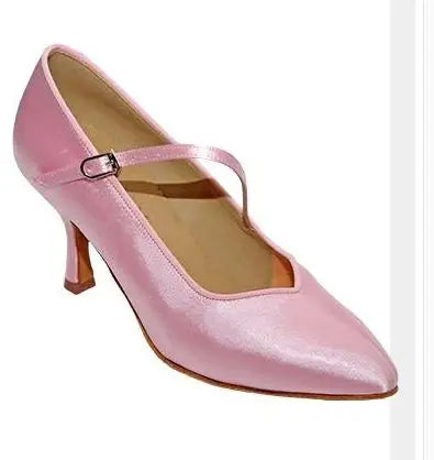 Women's Dance Sneakers – Latin Ballroom Jazz Satin Shoes BD138