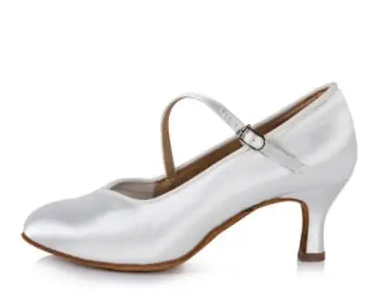 Women's Dance Sneakers – Latin Ballroom Jazz Satin Shoes BD138