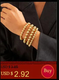 Punk Wide Lattice Chain Bracelet – Trendy Chunky Hand Chain for Women