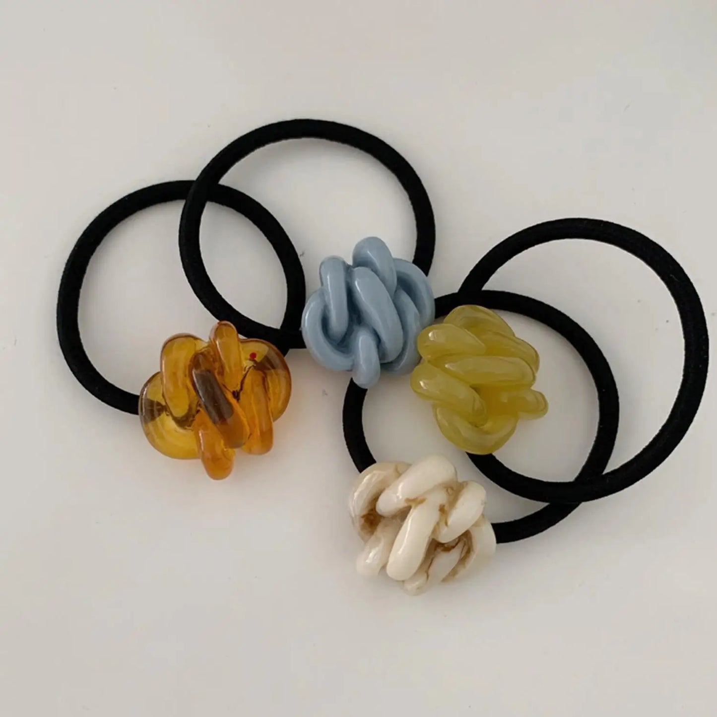 Women's Cute Thread Ball Elastic Hair Tie – Fashion Scrunchie Accessory