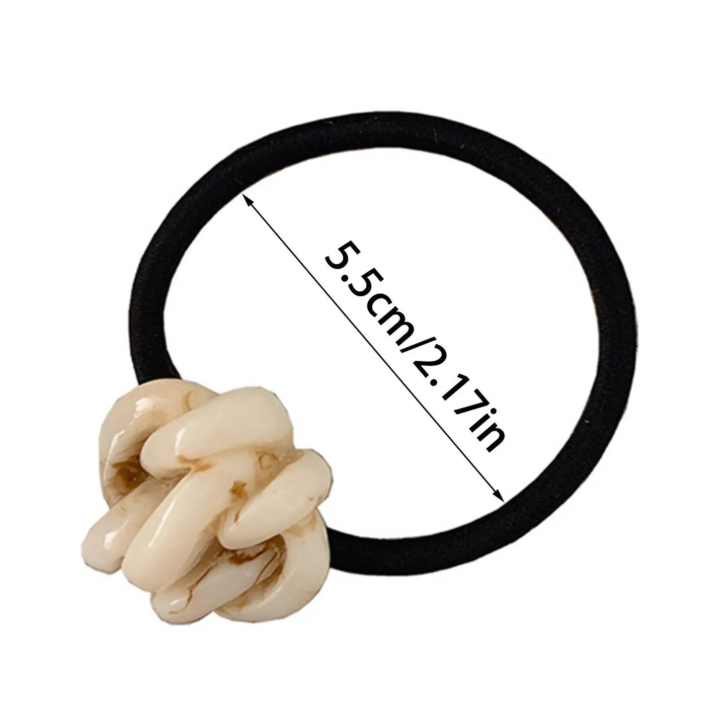 Women's Cute Thread Ball Elastic Hair Tie – Fashion Scrunchie Accessory